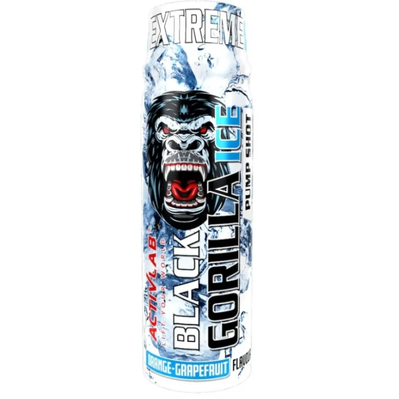 ACTIVLAB Black Gorilla Ice Pump Shot 80 ml Pomarańcza-Grejpfrut