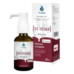 ALINESS Avitale Naturalna Witamina D3 VEGAN 1000 j.m. 30 ml