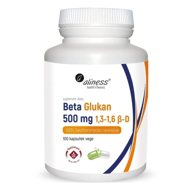 ALINESS Beta Glukan 500 mg 100 veg caps.