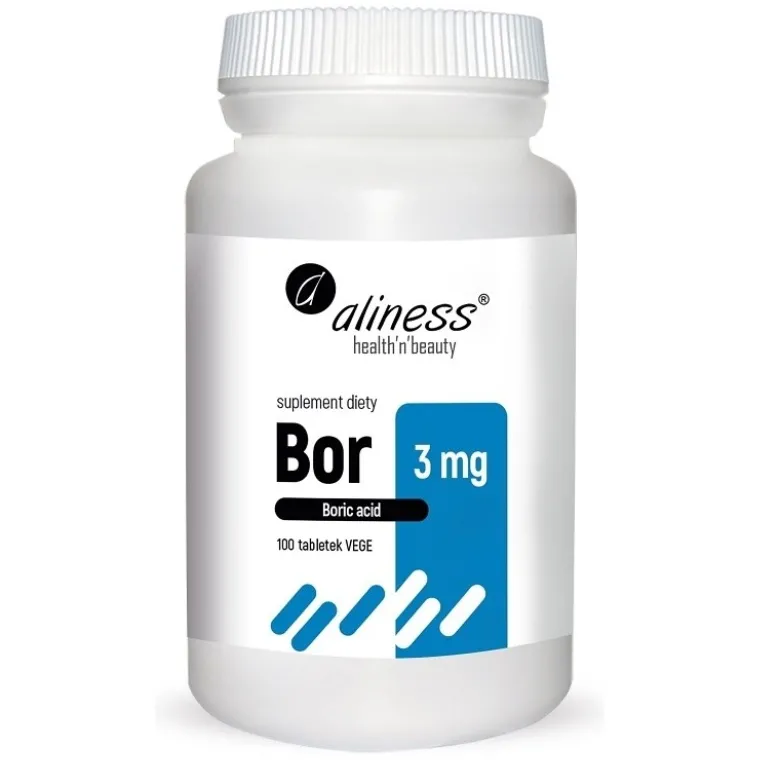 ALINESS Bor 3 mg 100 veg tabs.