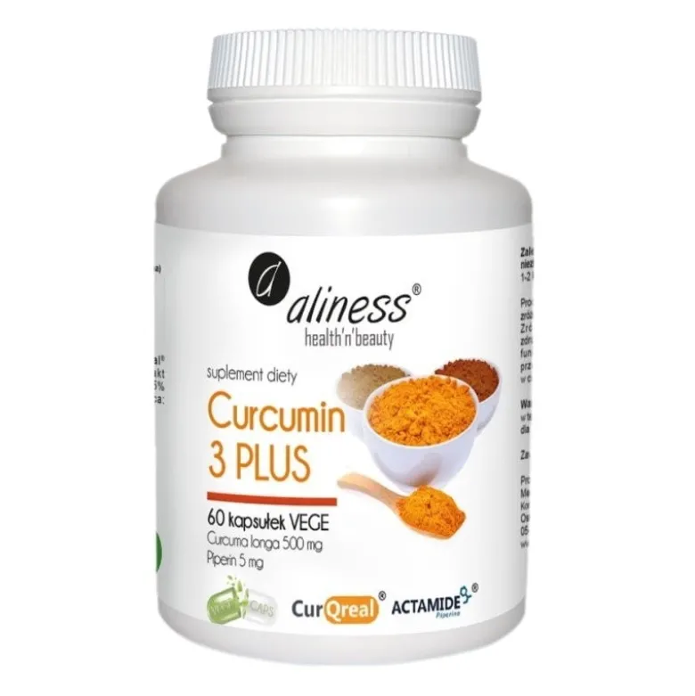 ALINESS Curcumin 3 Plus 60 caps.