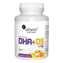 ALINESS DHA 300 mg + D3 2000 IU 60 caps.