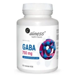 ALINESS GABA 750 mg 100 veg tabs.