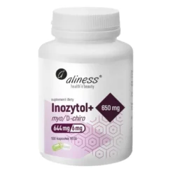 ALINESS Inozytol myo/D-chiro 650 mg + B6 100 veg caps.
