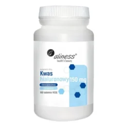 ALINESS Kwas Hialuronowy 150 mg 100 veg tabs.