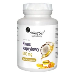 ALINESS Kwas Kaprylowy 600 mg 90 gels.