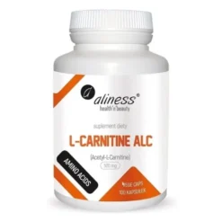 ALINESS L-Carnitine ALC 500 mg 100 veg caps.