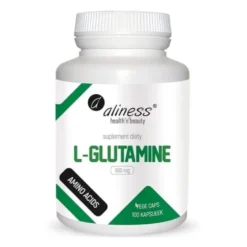 ALINESS L-Glutamine 500mg 100 veg caps.