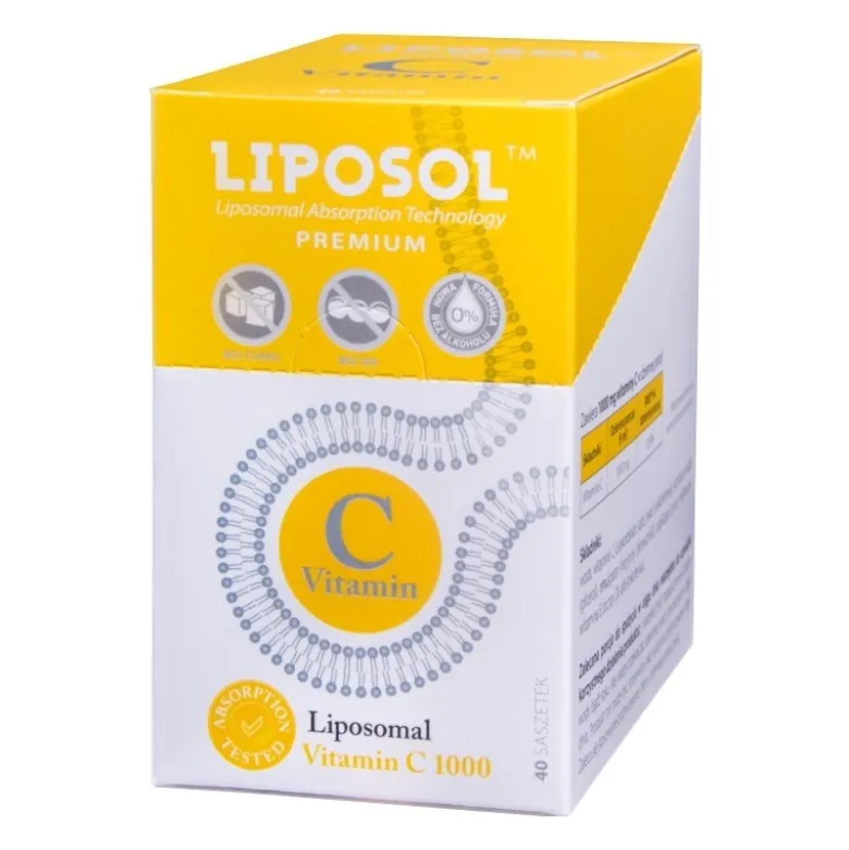 ALINESS Liposol Liposomalna Witamina C1000 mg X 40 saszetek