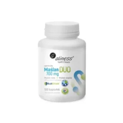 ALINESS Maślan DUO 700 mg Maślan Sodu + Maślan Wapnia 100 veg caps.