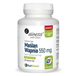 ALINESS Maślan Wapnia 550 mg 100 veg tabs.