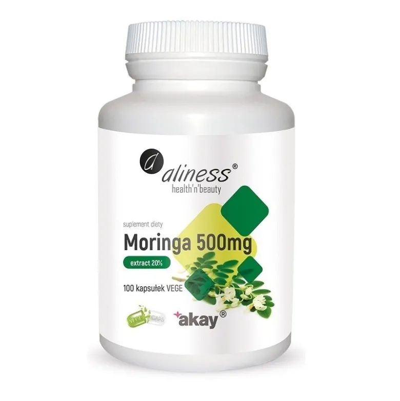 ALINESS Moringa 500 mg 100 veg caps.