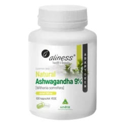 ALINESS Natural Ashwagandha 9% 560 mg 100 veg caps.