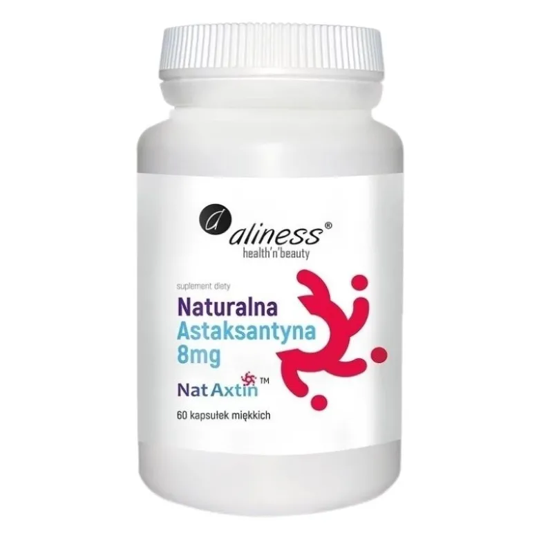 ALINESS Naturalna Astaksantyna 8 mg 60 caps
