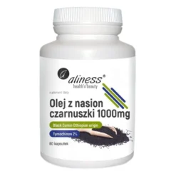 ALINESS Olej z Nasion Czarnuszki 1000 mg 60 caps.