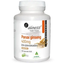 ALINESS Panax Ginseng 400mg 100 veg caps.