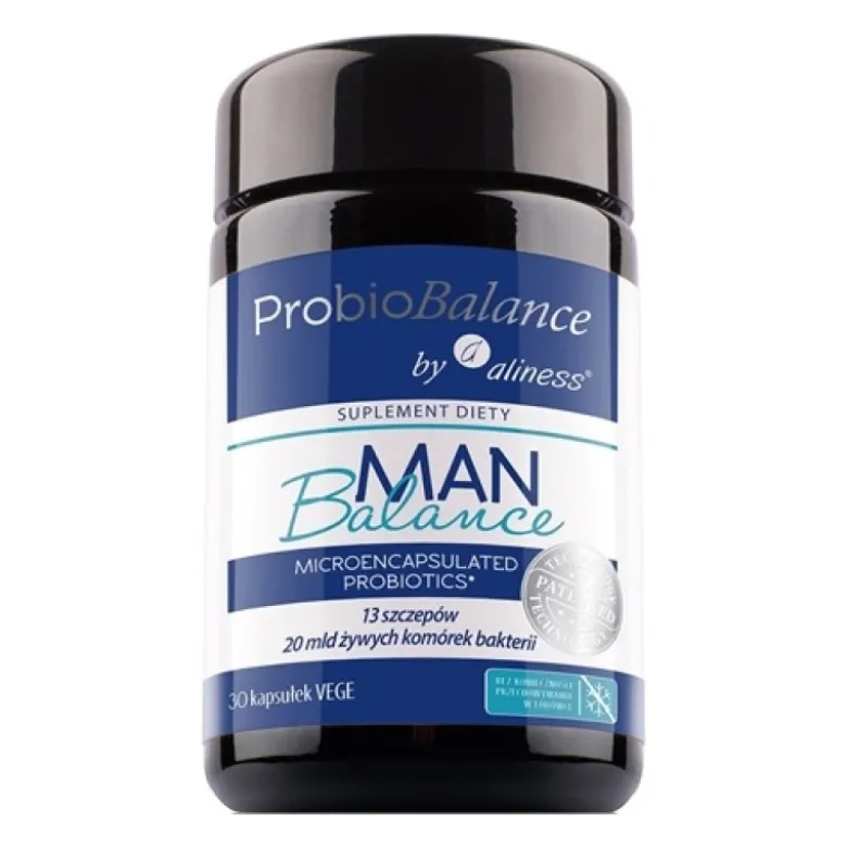 ALINESS ProbioBalance Man Balance 20 mld. 30 veg caps.