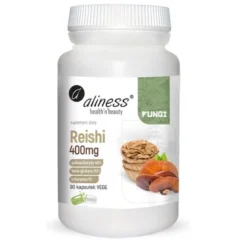 ALINESS Reishi 400 mg 90 veg caps.