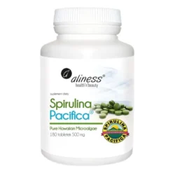 ALINESS Spirulina Pacifica 500 mg 180 veg tabs.