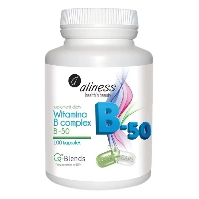 ALINESS Witamina B-Complex B-50 100 veg caps.