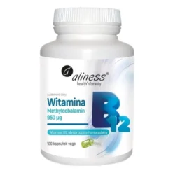ALINESS Witamina B12 Methylcobalamin 100 veg caps.