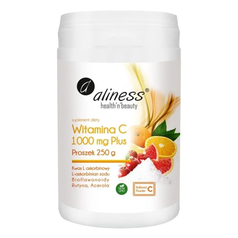 ALINESS Witamina C 1000 mg Plus Proszek 250 g
