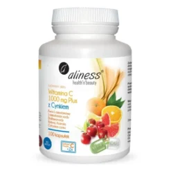 ALINESS Witamina C 1000mg z Cynkiem 100 veg caps.