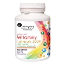 ALINESS Witaminy i Minerały 100% 120 tabs.