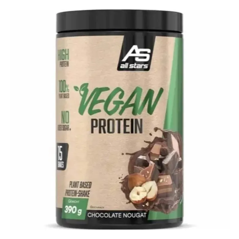 ALLSTARS Vegan Protein 390 g - Smaki Czekoladowe