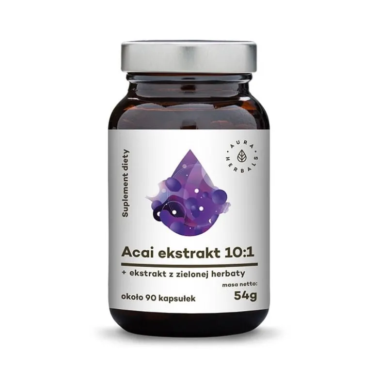 AURA HERBALS Acai ekstrakt 90 caps.