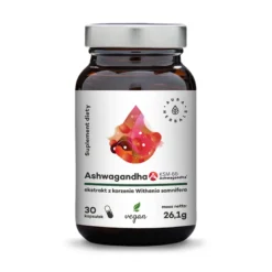 AURA HERBALS Ashwagandha KSM-66 500 mg 30 caps.