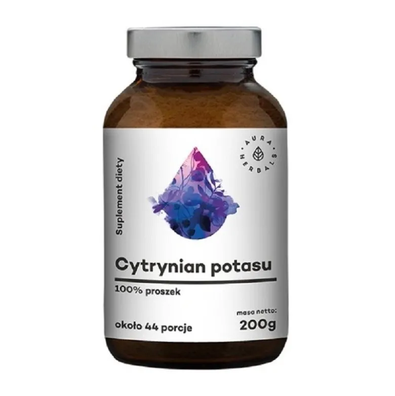 AURA HERBALS Cytrynian Potasu 200 g