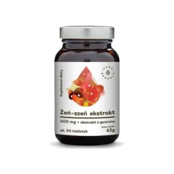 AURA HERBALS Żeń-Szeń + Guarana 90 tabs.