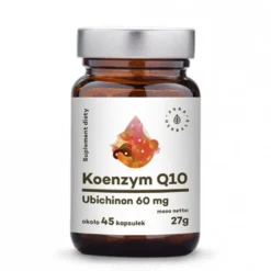 AURA HERBALS Koenzym Q10 Ubichinon 60 mg 45 caps.