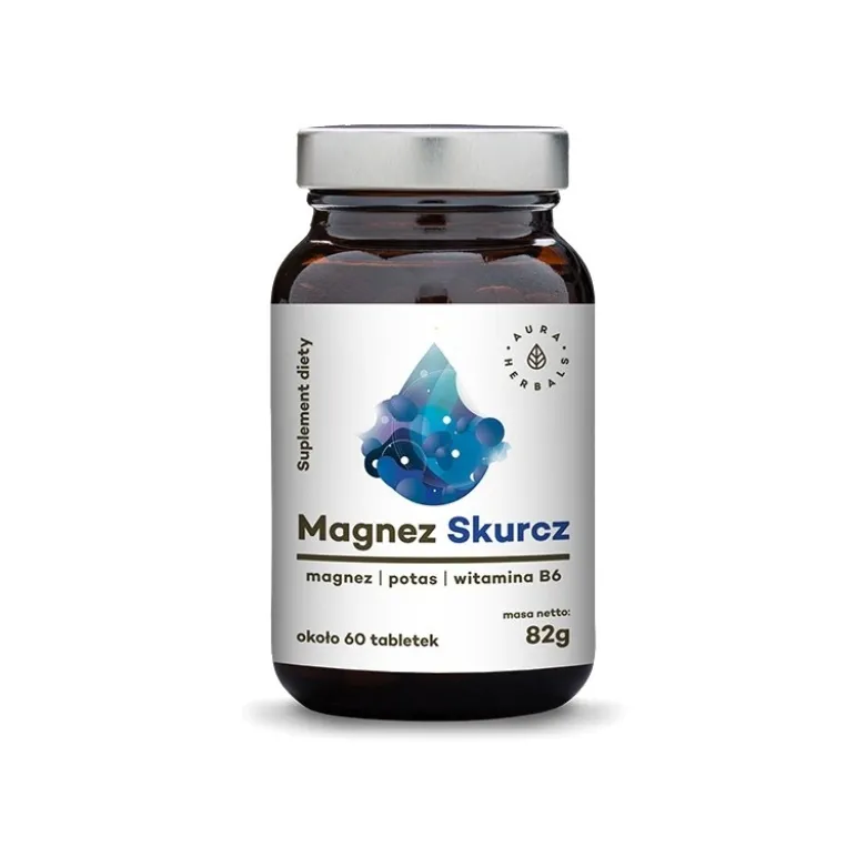 AURA HERBALS Magnez Skurcz 60 tabs.