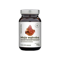 AURA HERBALS Moja Wątroba: karczoch + ostropest + kurkuma ok. 120 tabs.