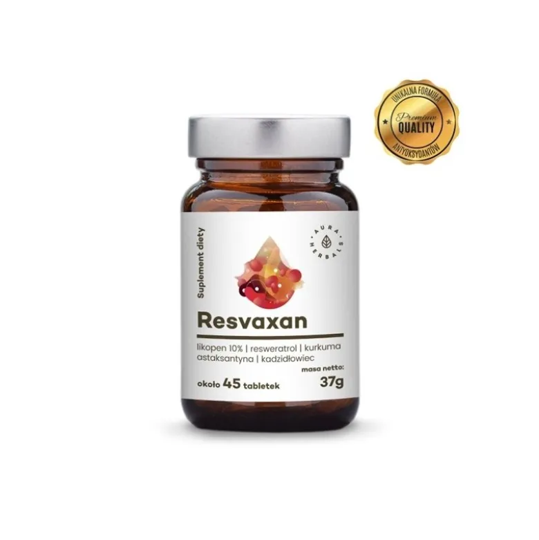 AURA HERBALS Resvaxan 37 g tabs.