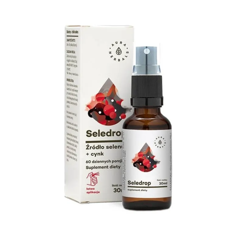 AURA HERBALS Seledrop (selen + cynk) 30 ml