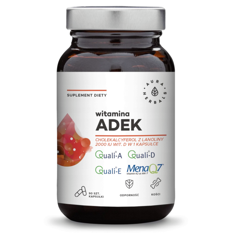 AURA HERBALS Witamina ADEK 90 caps.