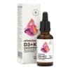 AURA HERBALS Witamina D3+K2 mk-7 30 ml.
