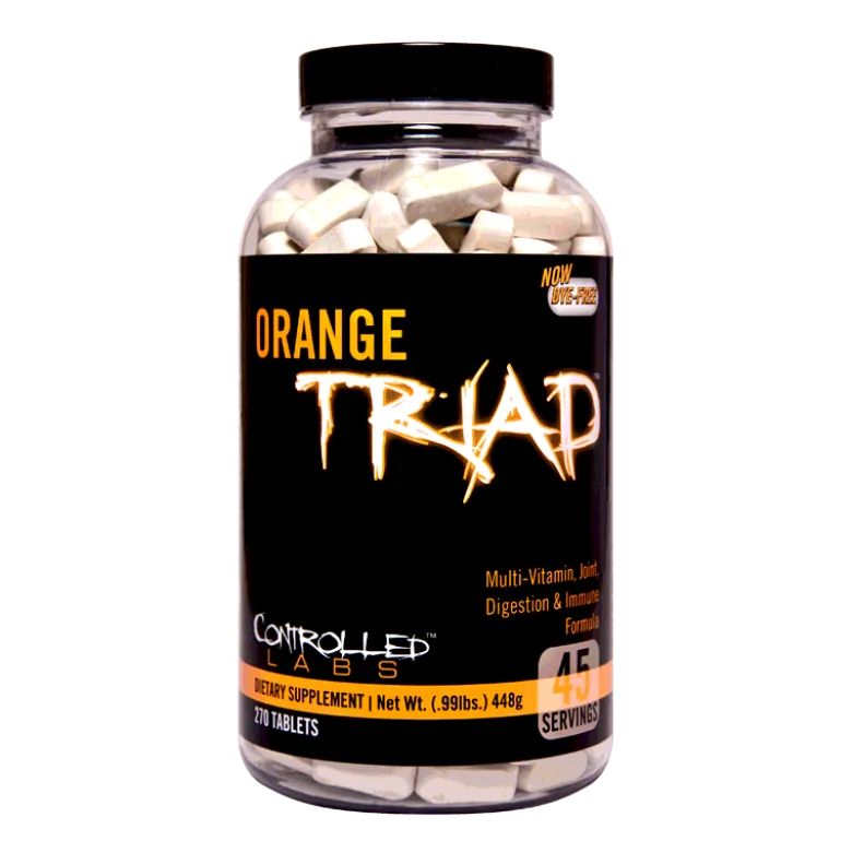 CONTROLLED LABS Orange Triad 270 tabs.