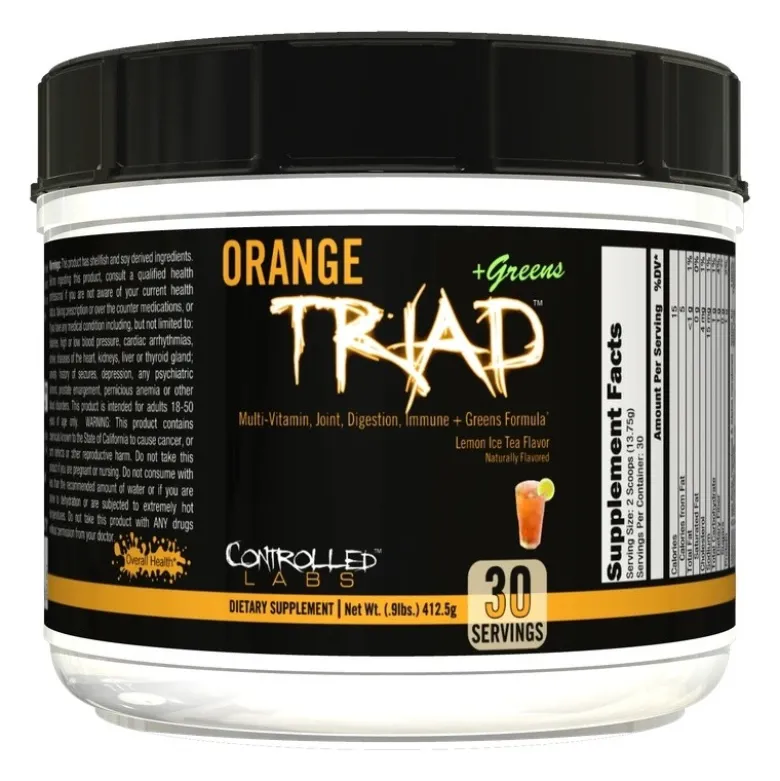 CONTROLLED LABS Orange Triad + Greens 407 g - 417 g