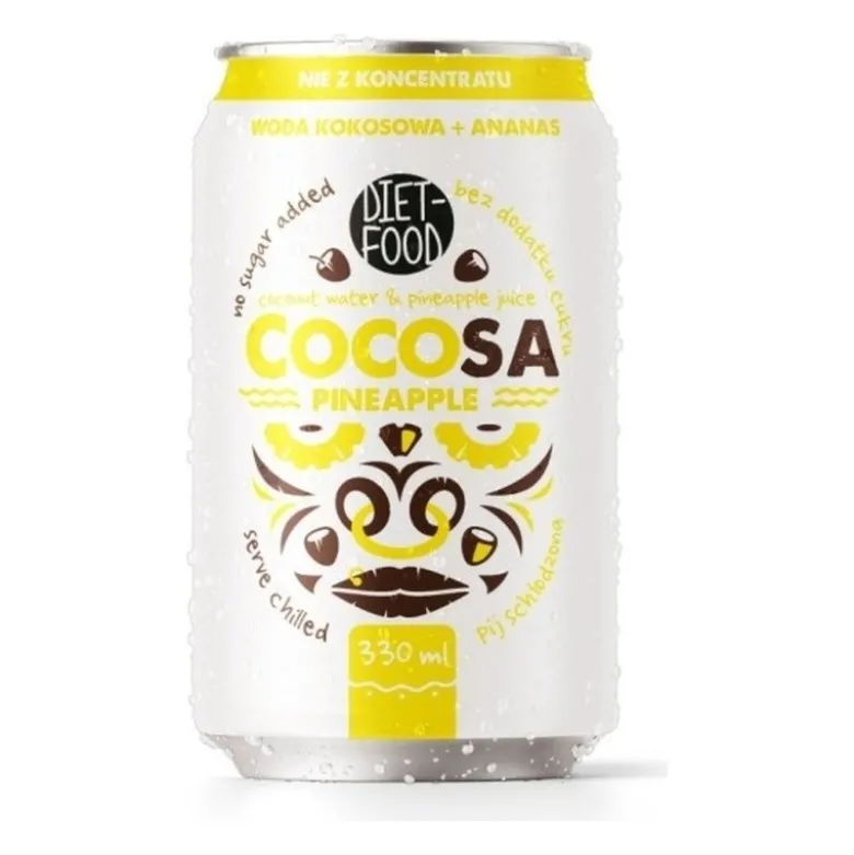 DIET FOOD Woda Kokosowa 330 ml