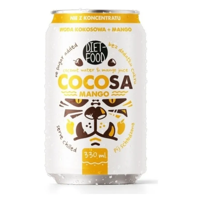 DIET FOOD Woda Kokosowa 330 ml