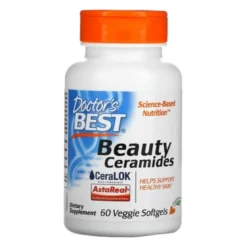 DOCTOR'S BEST Beauty Ceramides 60 veg softgels