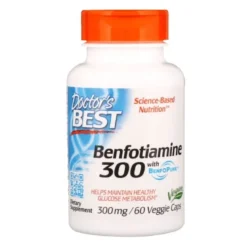 DOCTOR'S BEST Benfotiamina 300 mg 60 caps.