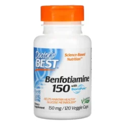 DOCTOR'S BEST Benfotiamine 150 mg 120 veg caps.