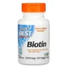 DOCTOR'S BEST Biotin 5000 mcg 120 veg caps.