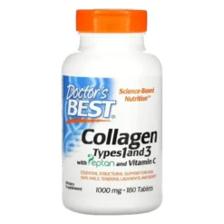DOCTOR'S BEST Collagen Types 1&3 180 tabs.