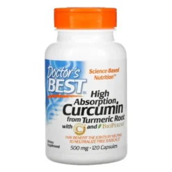DOCTOR'S BEST Curcumin Turmeric C3 Compl. 500 mg 120 caps.